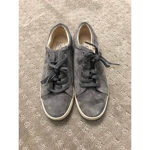 Ugg Grey Suede Sneakers, size 7.5